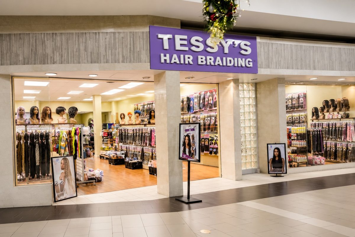 Tessy Hair Braiding salon storefront